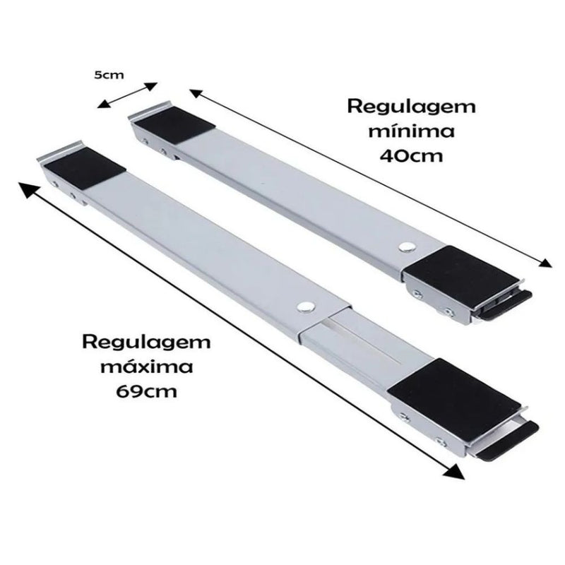 Suporte de Rodinhas Para Máquina de Lavar Móveis e Freezer