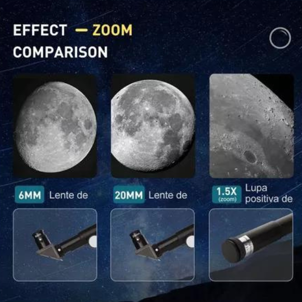 Telescópio Astronômico De Alta Ampliação