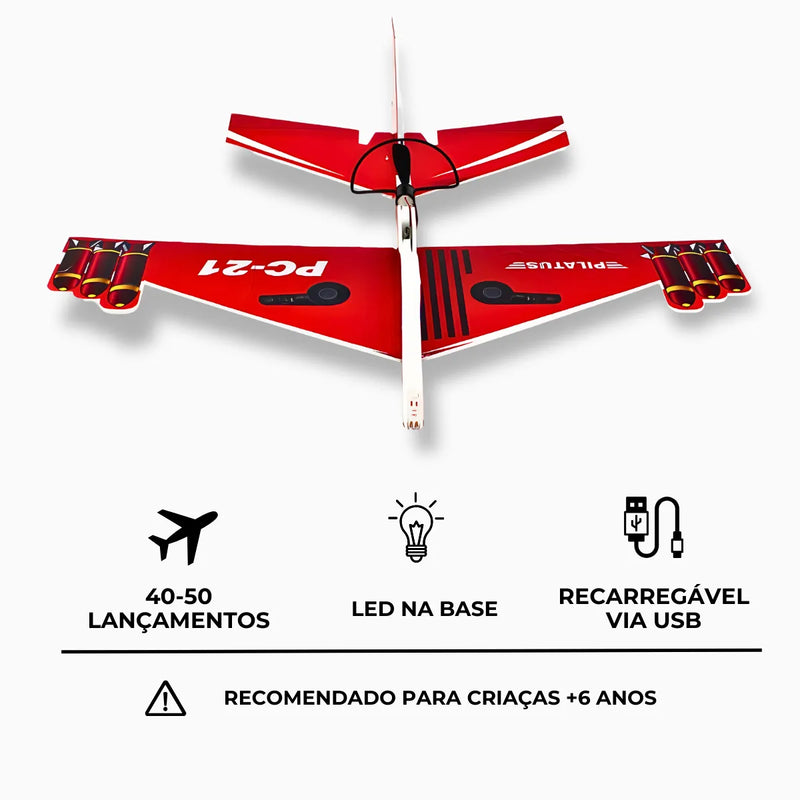 Avião Planador Elétrico: Diversão e Aprendizado nas Alturas!